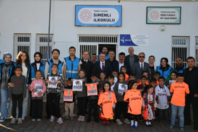 Büyükşehir Şalpazarı'nda öğrencileri sevindirdi