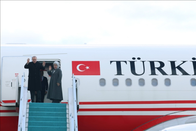 Cumhurbaşkanı Erdoğan Aşkabat’ta
