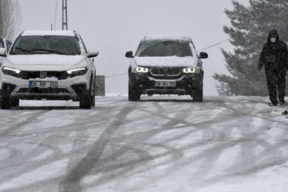 Kars’ta kar yağışı etkisini sürdürüyor