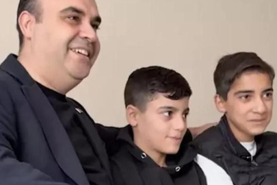 Altın dolu çantayı sahibine ulaştıran çocuklara anlamlı ziyaret