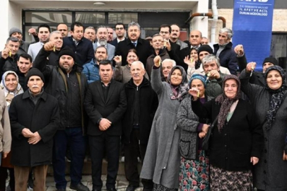 Depremzedelere 221 yeni konut teslim edildi