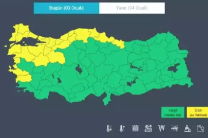 Türkiye fırtınaya teslim: Meteoroloji’den 24 il için sarı kodlu uyarı