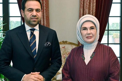 Emine Erdoğan, Müslüman Alimler Konseyi Genel Sekreteri ile görüştü