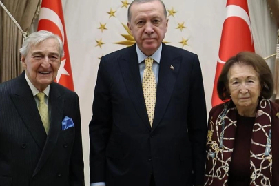 Cumhurbaşkanı Erdoğan, iş insanları Koç ve Arsel'i kabul etti