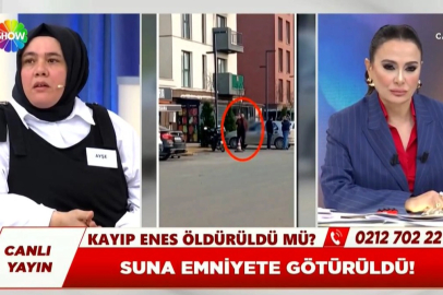 Kayıp Enes soruşturmasında canlı yayında flaş gelişme