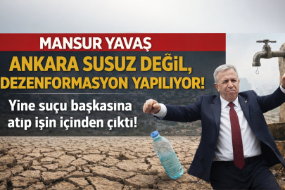 "Ankara susuz değil, dezenformasyon yapılıyor"