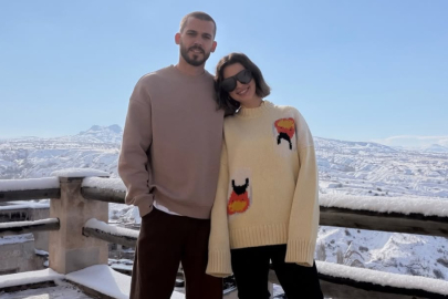 Buse Terim sevgilisiyle Kapadokya'da