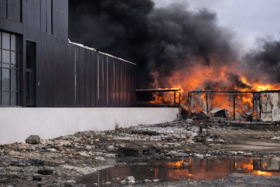 Şile’de işçi konteynerinde yangın: 1 ölü
