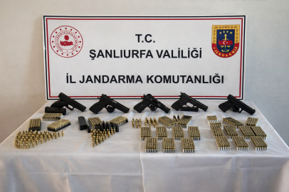 Şanlıurfa'da silah kaçakçılığı operasyonu: 4 gözaltı