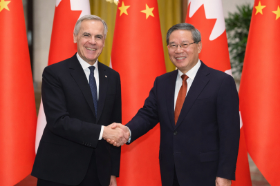 Çin ve Kanada başbakanları Beijing’de bir araya geldi
