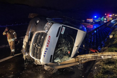 Kuzey Marmara Otoyolu'nda can pazarı: 11 yaralı