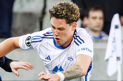 Trabzonspor'un yeni transferi Mathias Lovik şehre geldi