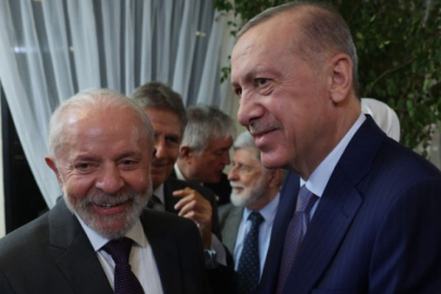 Cumhurbaşkanı Erdoğan, Lula ile görüştü