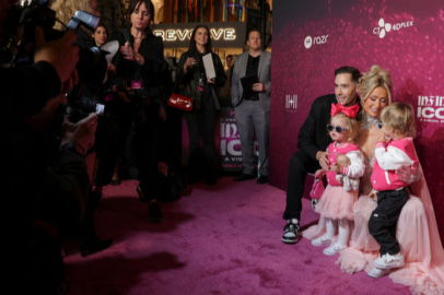 Paris Hilton'un çocuklarıyla birlikte pembe dünyası