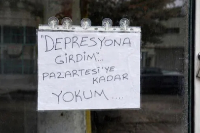 Esnafın dükkânına astığı not sosyal medyada gündem oldu