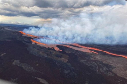 Kilauea Yanardağı bir kez daha lav püskürttü
