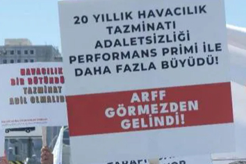 Uçuşlarda alarm Yurt genelinde havalimanlarında iş bırakma kararı