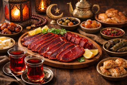 Ramazan sofralarının vazgeçilmez lezzeti: Pastırma