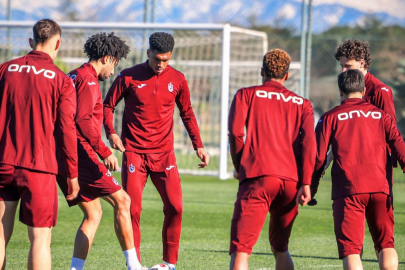 Trabzonspor'da Gaziantep FK maçı hazırlıkları devam etti