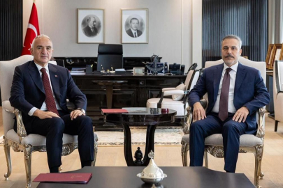 Bakanlar Fidan ve Bakan Ersoy bir araya geldi