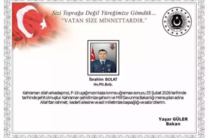 Balıkesir’de F-16 düştü: Pilot şehit oldu, soruşturma başlatıldı