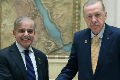 Cumhurbaşkanı Erdoğan, Pakistan Başbakanı Şerif ile görüştü