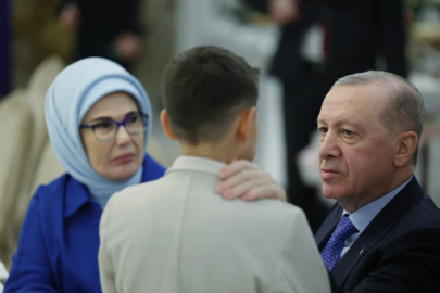 Cumhurbaşkanı Erdoğan çocuklarla iftar yaptı