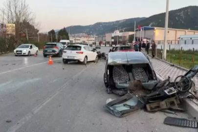 İzmir’de zincirleme kaza