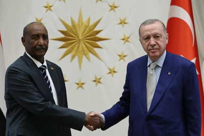 Cumhurbaşkanı Erdoğan, Sudan Egemenlik Konseyi Başkanı ile görüştü