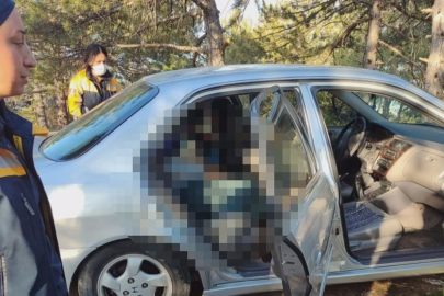 Park halindeki aracında ölü bulundu