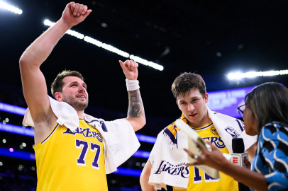 Lakers, Doncic’in son saniye basketiyle kazandı
