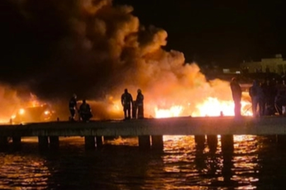 Yalıkavak Marina'dan 'yangın' açıklaması