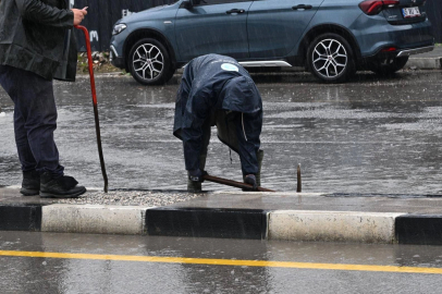 Manisa sağanak yağışa karşı seferber