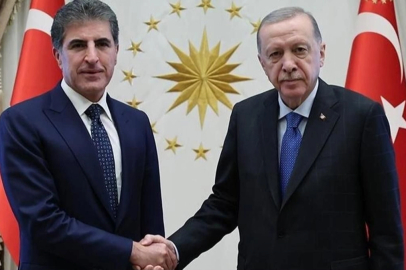 Cumhurbaşkanı Erdoğan, Barzani ile görüştü