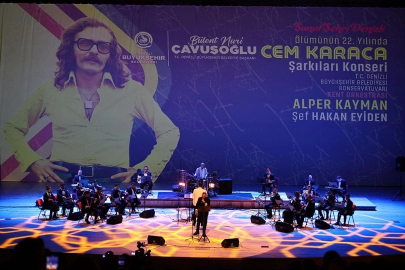 Denizli Büyükşehir’den Cem Karaca anısına konser