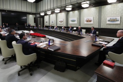 Milli Güvenlik Kurulu Cumhurbaşkanı Erdoğan başkanlığında toplandı