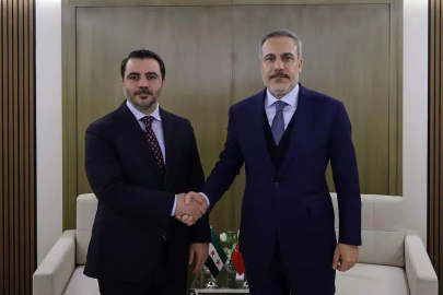 Hakan Fidan Suriyeli mevkidaşıyla görüştü