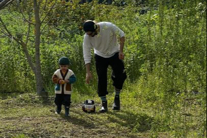 Kaan Urgancıoğlu’nun oğluyla keyifli anları