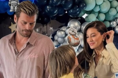 Kıvanç Tatlıtuğ’un oğlu Kurt Efe 4 yaşında