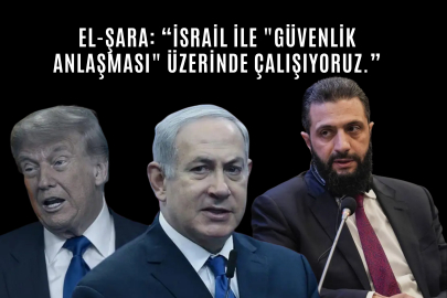 El-Şara, İsrail ile "güvenlik anlaşması" üzerinde çalıştıklarını doğruladı