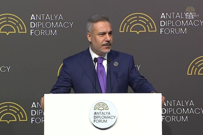 Antalya Diplomasi Forumu’nda Fidan’dan önemli açıklamalar