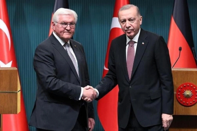 Cumhurbaşkanı Erdoğan, Almanya Cumhurbaşkanı Steinmeier ile görüştü