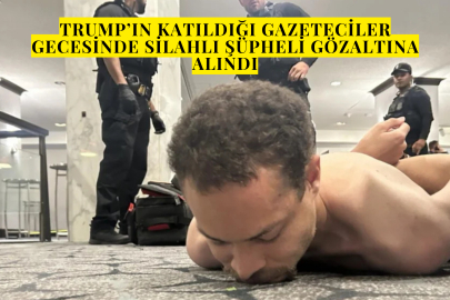 Trump’ın Katıldığı Gazeteciler Gecesinde Silahlı Şüpheli Gözaltına Alındı