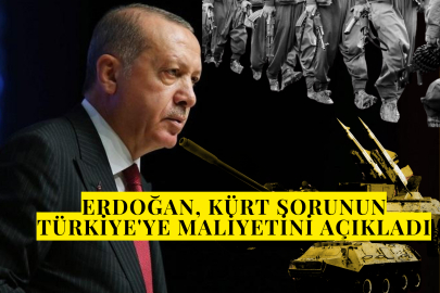 Erdoğan, Kürt sorunun Türkiye'ye maliyetini açıkladı