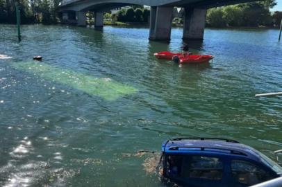 Fransa’da otobüs nehre uçtu: Facianın eşiğinden dönüldü