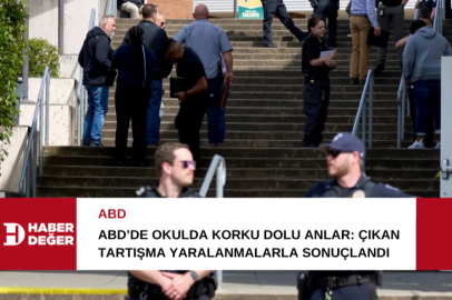 ABD’de okulda korku dolu anlar: Çıkan tartışma yaralanmalarla sonuçlandı