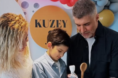 Özcan Deniz oğlunun doğum gününü kutladı
