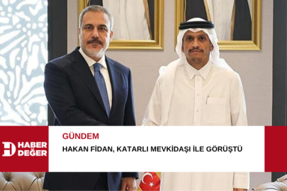 Hakan Fidan, Katarlı mevkidaşı ile görüştü