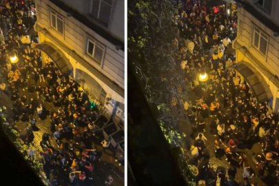 İstanbul’da taraftar gerginliği: Polis araya girdi