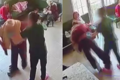 Bakım merkezinde skandal görüntüler: Yaşlı hastalara kötü muamele